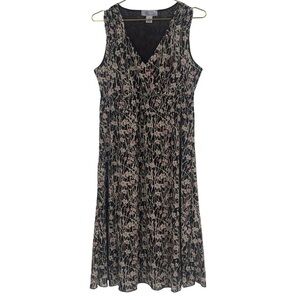 Nine & CO By Nine West Floral Print Dress Size medium